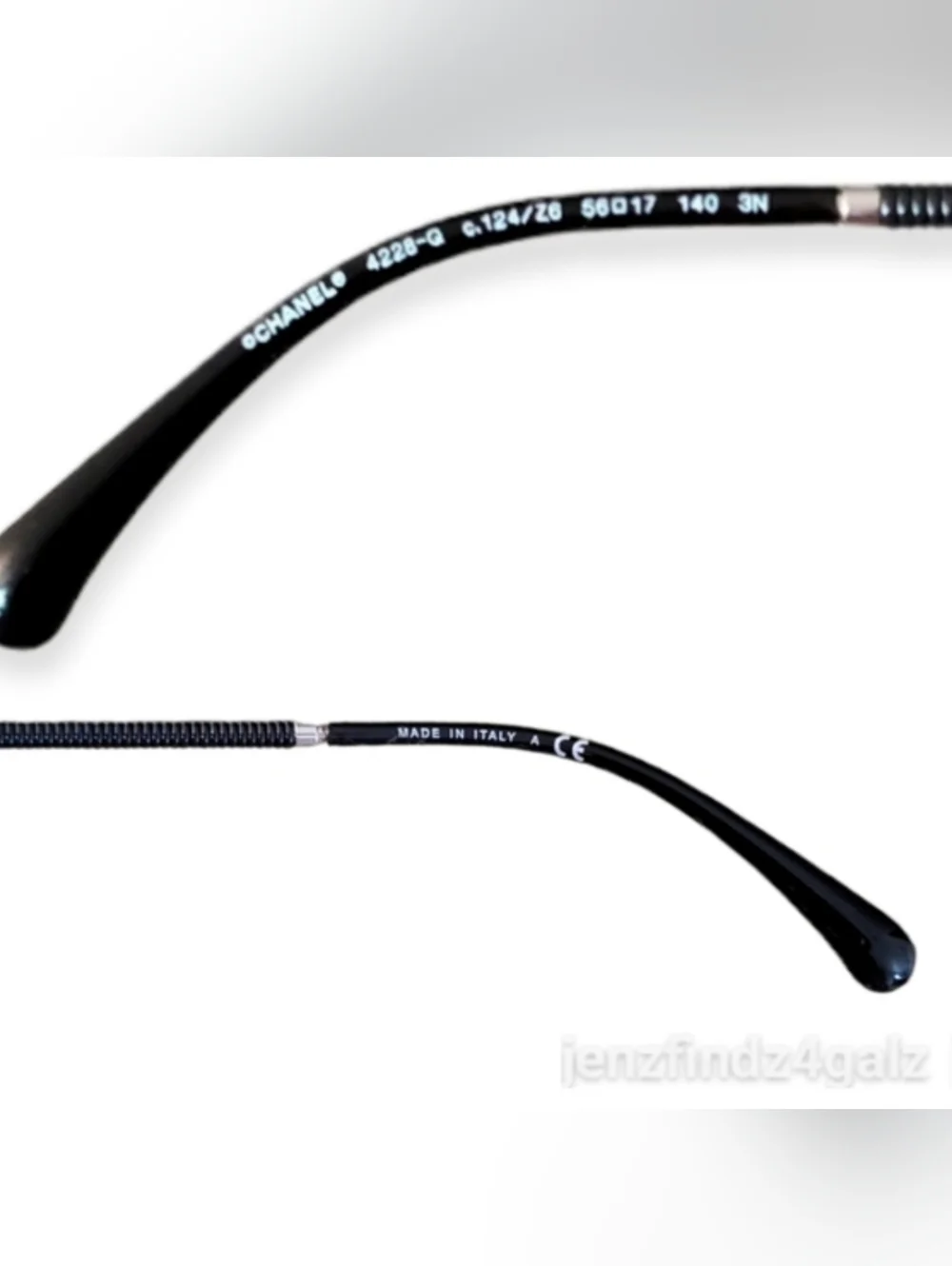 NWT Authentic CHANEL 4228-Q Silver Round Aviator Mirrored Sunglasses With Case - Picture 11 of 11